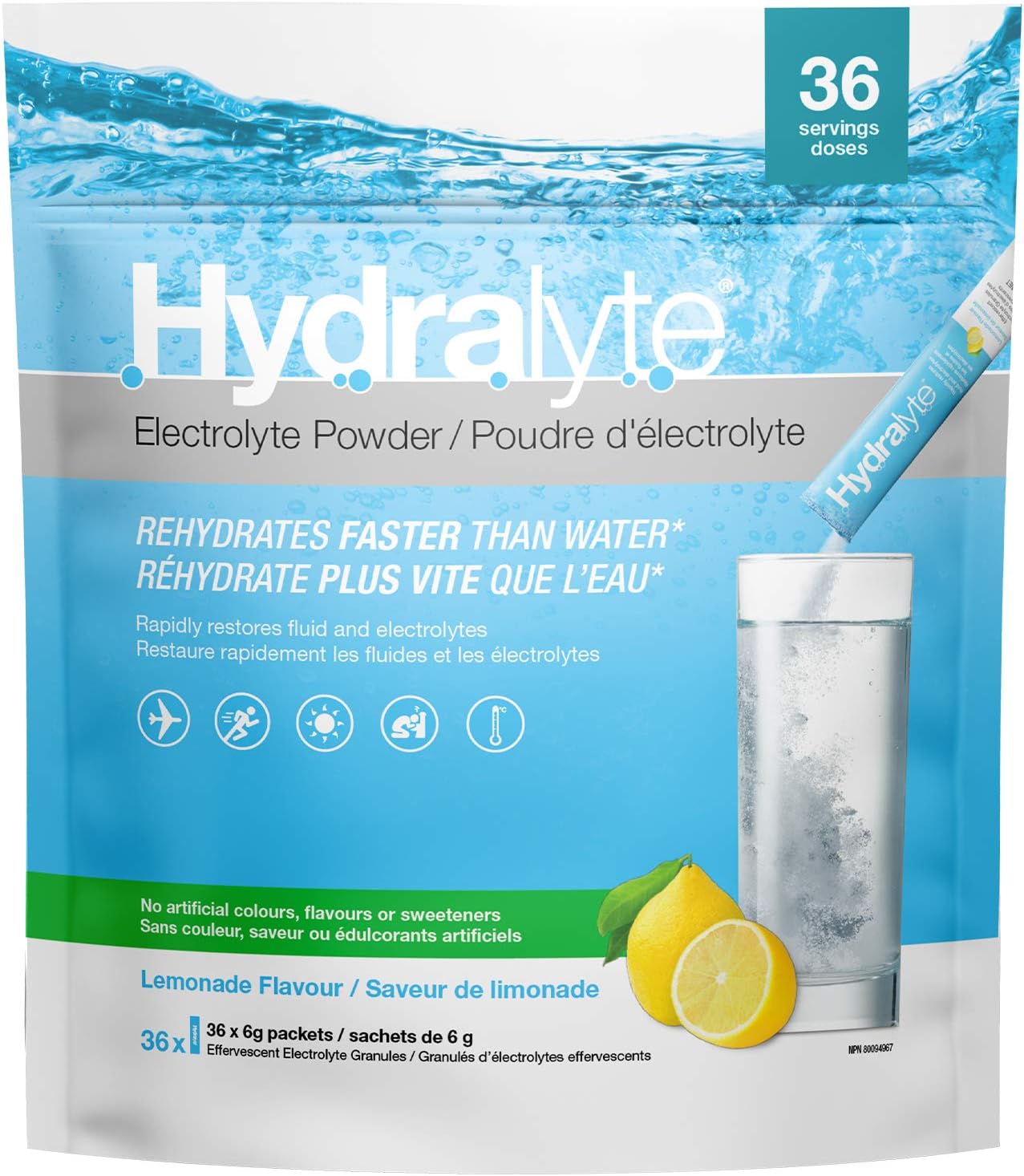 Electrolyte Powder Packets