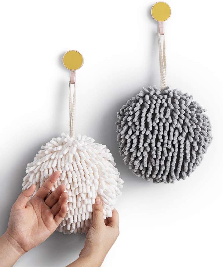 Fuzzy Ball Towel