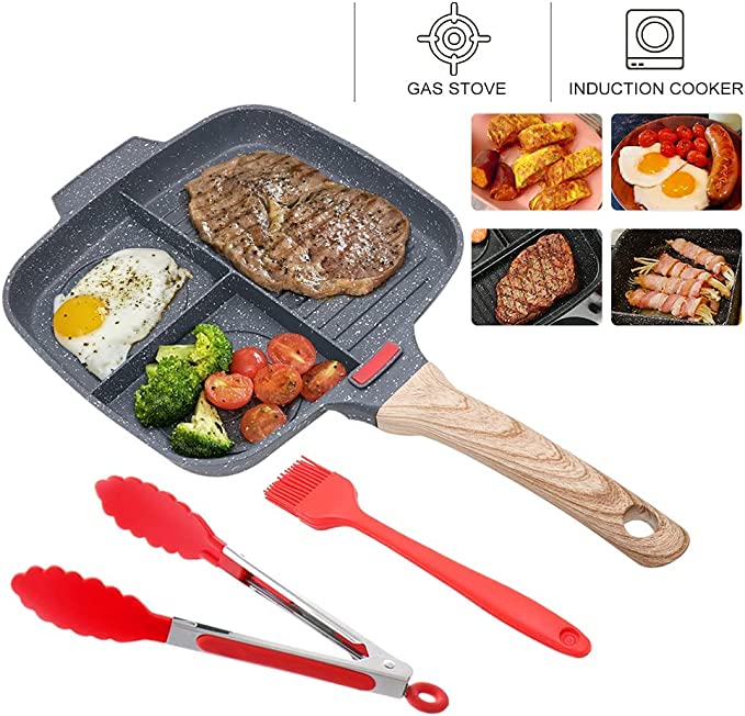 Divided Frying Pan